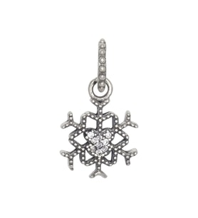 Nur Silver Kar Tanesi Gümüş Charm NUR-BL00067
