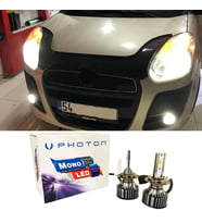 Fiat Doblo D3 Led Xenon Kısa Far Ampulü H7 Mono Yeni Seri Beyaz 2010-2015