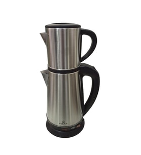Siena SN-1004 Çelik Çay Makinesi Demlik 0.8 Lt Alt Demlik (Suluk) 1.8 Lt - İnox