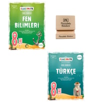 Okyanus LGS 8. Sınıf Classmate Fen Bilimleri ve Türkçe Soru Bankası + Telefon Standı