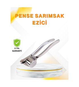 Metal Sarımsak Ezici Ergonomik Tutma ve Güçlü Presleme