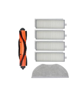 Xiaomi Vacuum Mop 2in1 Essential (MJSTG1) Robot Süpürge Uyumlu 6'lı Yedek Parça Seti