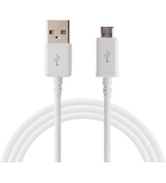 Orjinal Kaliteli Micro USB Data ve Şarj Kablosu ECB-DU4EWE 1,5 Metre - Beyaz