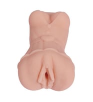 OdinsShop Göğüslü Realistik Suni Vajina Mastürbatör