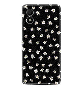 TCL 303 Kılıf Resimli Desenli Silikon Platinium Series Papatyalar 1866
