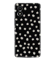 TCL 303 Kılıf Resimli Desenli Silikon Platinium Series Papatyalar 1866