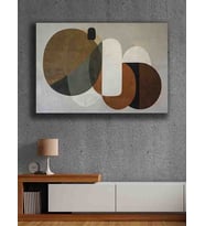 Koç stüdyo Modern tasarım kanvas tablo 50x70 (Çok Renkli)