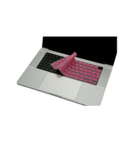 McStorey Macbook Air Pro M1-M2 ile Uyumlu Klavye Koruyucu A2681 A2442 A2485 A2780 Türkçe Baskı (Açık Pembe)