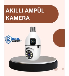 2’si 1 Arada Güvenlik Kamerası Ve Sel Işığı – Kablosuz Akıllı Kamera