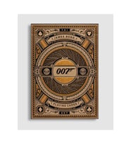 Theory11 James Bond 007 Oyun Kartı Kağıdı Premium Kartları Destesi (Karışık)