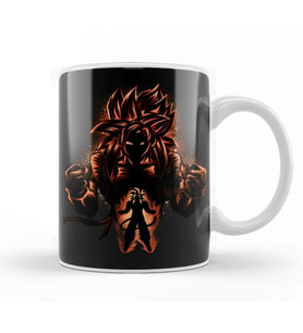 Goku Super Attack Kupa Bardak Porselen