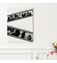 Love is the Soundtrack Film Şeridi Fotoğraf Baskılı 30x40 Kanvas