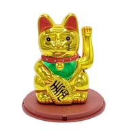 Maneki Neko El Sallayan Şans Kedisi Solar Güneş Enerjili No.2 Alk2932