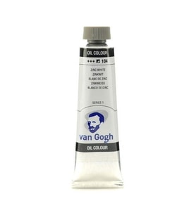 Talens Van Gogh Yağlı Boya 40 ml. 104 Zinc White 