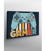 Kanvas Tablo Gamer Kontrolcü Posteri