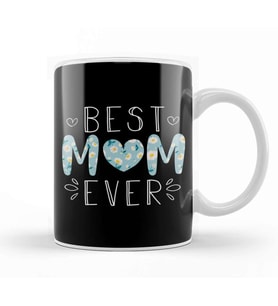 Best Mom Ever Anneler Günü Kupa Bardak Porselen