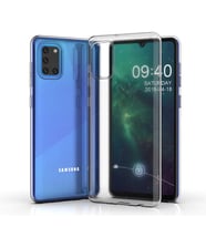 Samsung Galaxy A31 Uyumlu Kılıf Zore Süper Silikon Kapak (Renksiz)