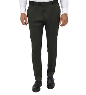 Desensiz Slim Fit Yeşil Erkek Pantolon - Wessi