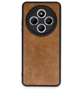 Durukar® Redmi 14C Kılıf Aras Deri Kapak - Taba