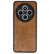 Durukar® Redmi 14C Kılıf Aras Deri Kapak - Taba