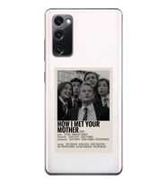 Samsung Galaxy S20 FE Uyumlu How I Met Your Mother Tasarımlı Şeffaf Telefon Kılıfı