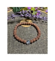 Rudraksha ( Rudrakşa) Tohumu, Kristal Kuvars Bileklik