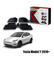 Tesla Model Y Havuzlu 3D Paspas Niken Siyah 2019+ Sonrası