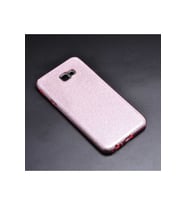 Samsung Galaxy J4 Plus Uyumlu Kılıf Zore Shining Silikon (Rose Gold Altın)
