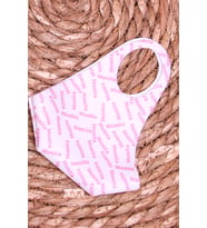 Breeze Çocuk Maskesi Yazılı 7-10-11-14 Yaş, Pembe