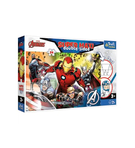Puzzle trefl primo 24 süper maxi disney marvel razbunatorii puternici