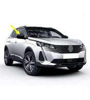 Peugeot 3008 2021-2023 Sağ Dış Dikiz Aynası Üst Kapağı