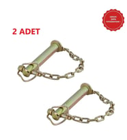 Zincirli Hidrolik Ortakol Pimi 13 cm-19 mm-2 Adet