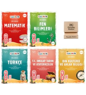 Okyanus LGS 8. Sınıf Classmate Tüm Dersler Soru Bankası 5li Set+ Telefon Standı