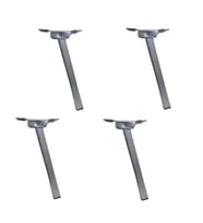 4 Adet Sofra Ayağı Yer Sofrası için Metal Katlanır Ayak 25 cm 