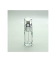 LOSYON VE KREM ŞİŞESİ 40 ML (2 ADET) ŞEFFAF GRİ KAPAKLI BOŞ ŞİŞE
