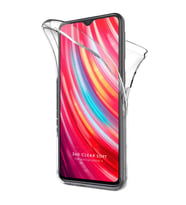 Xiaomi Redmi 9 360 Kılıf Şeffaf Ön Arka Korumalı Silikon
