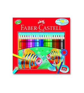 Aquarel Suluboya Kalemi 24 Renk Karton Kutu (Karışık)