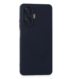 Durukar® Realme C55 Kılıf Nano içi Kadife Silikon - Lacivert
