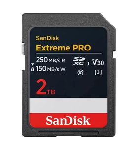 SANDISK 2TB EXTREME PRO SDSDXXD-2T00-GN4IN V30 SDXC HAFIZA KARTI