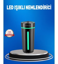 Northcity USB Bağlantılı LED Aromaterapi Buhar Difüzörü - Evde Spa Atmosferi ve Nemlendirici