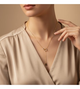 STİL İNCİSİ/XUPING JEWELRY SERENES ZİRKON TAŞLI KOLYE