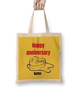 Happy 8 Years To Bts Army Gift Merch Bez Çanta Uzun Saplı