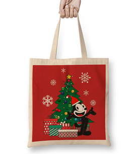 Felix The Cat Around The Christmas Tree Bez Çanta Uzun Saplı