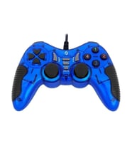 FRISBY FGP-225U USB PC UYUMLU GAME PAD TİTREŞİMLİ DIRECT-X UYUMLU MAVİ