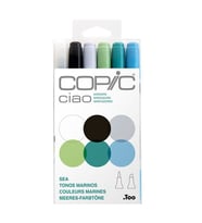 Copic Ciao Marker Kalem Seti 6lı Sea 22 075 669