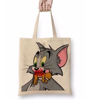 Tom And Jerry Happy Ending Bez Çanta Uzun Saplı