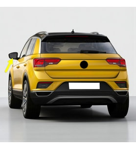 VW T-Roc 2018-2021 Sol Dış Dikiz Ayna Camı Isıtmalı 2GA857521C