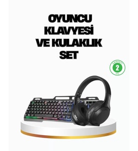 Hn01 Kulaklık + Pg-8018 Klavyesi Set