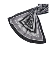 Ecenur Soft Pamuk Retro Şal (Siyah)