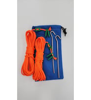 Polyester 20 M İp + 2 Kazık + Gergi Aparatı